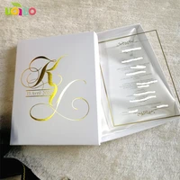 5pcs popular wedding party decoration birthday card invitations sample with personalization with box menu cards
