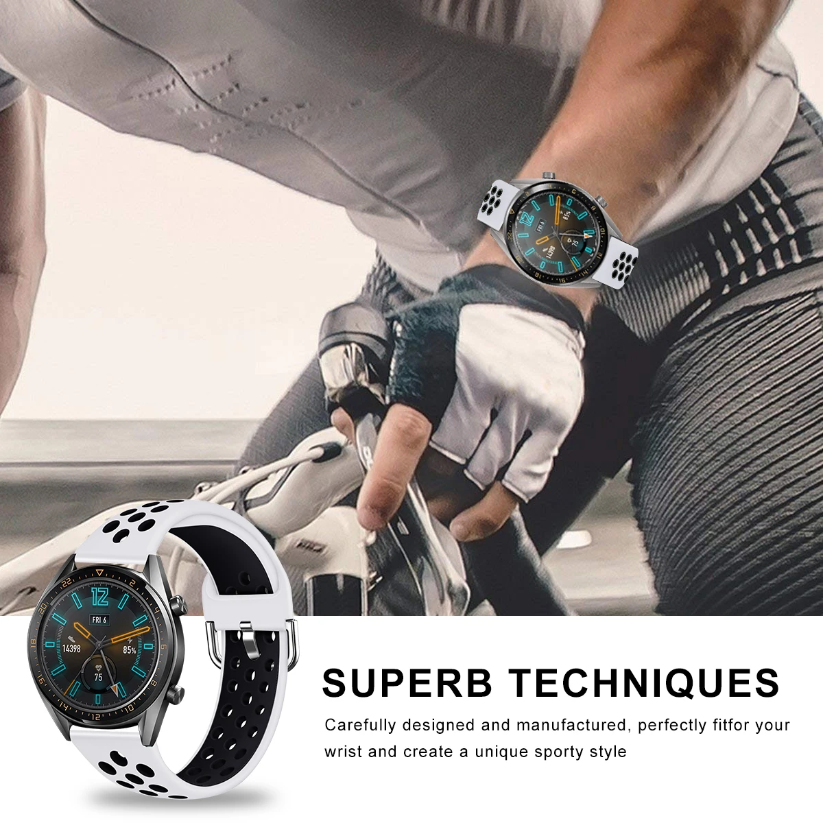 Для huawei Watch GT 2 ремешок 22 мм гибкий мягкий силиконовый Смарт-часы с заменой ремешка браслет для huawei Watch GT2