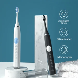 Ultrasonic Sonic Electric Toothbrush USB Rechargeable Tooth Brush 5 Mode Adjustable Electronic Washable Whitening Teeth Brush