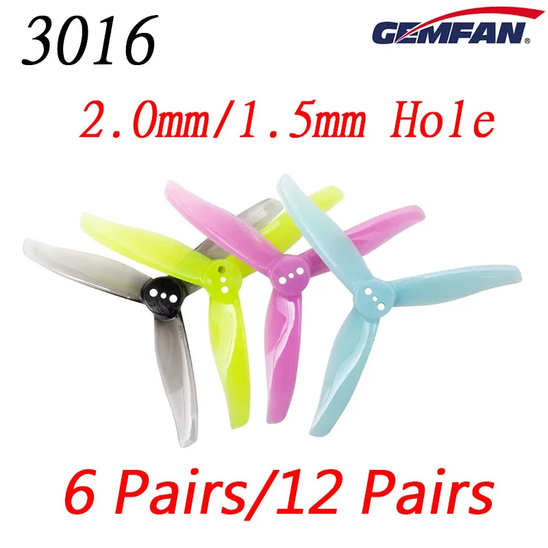 Gemfan Hurricane 3016 3-дюймовая зубочистка 3X1