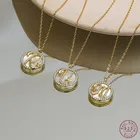 Ожерелье женское из серебра 925 пробы с паве из кристаллов