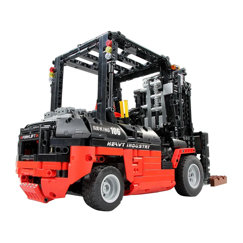 Technic Truck механический набор штабелер модель вилочного погрузчика строительные