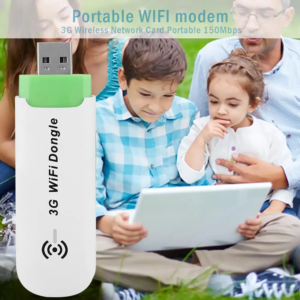 Портативный 3g Мини Wifi роутер ключ Бесплатный драйвер 150 Мбит/с USB беспроводной приемник Мобильная точка доступа Карманный 3g WiFi роутер дропшиппинг