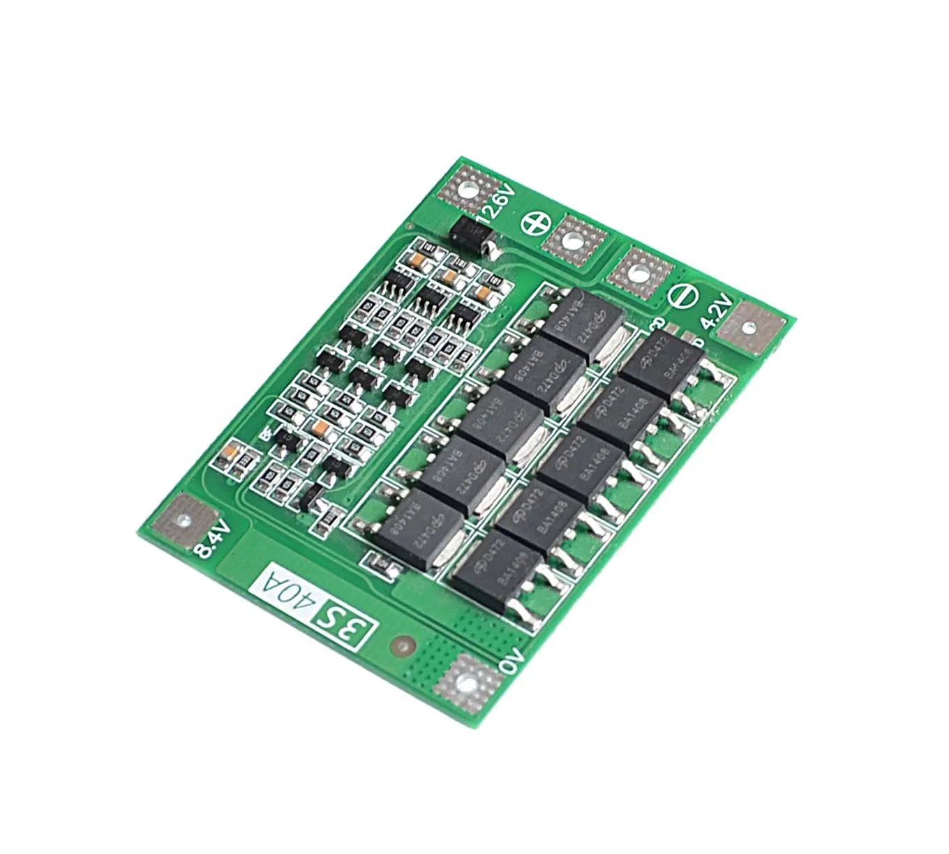 PCB BMS   -  3S 40A 1 .    11, 1  12, 6   -