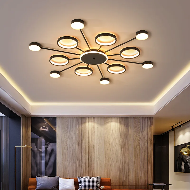 Modern led ceiling lights for living room LED ceiling lamp for modern living room bedroom dining room home design lighting botimi modern led ceiling lights wooden square ceiling lamp with dimming remote for living room dining light wood bedroom lamps