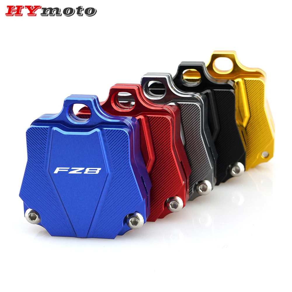 

Motorcycle CNC Aluminum Key Case For Yamaha Fazer FZ8 FZ 8 Key Cover Shell Cap Protection Accessories (Key Without Chip)