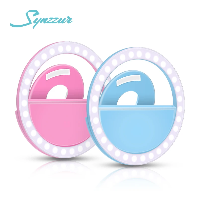 Светодиодный кольцевой светильник USB зарядка селфи дополнительный для телефона