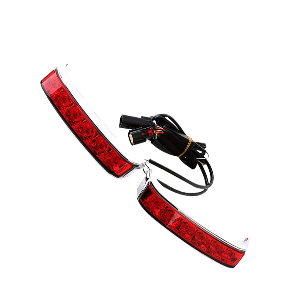 

1 Pair Motorcycle Taillight Trunk Tail Box Light Motorcycle Saddlebag Lights