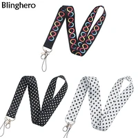 20pcslot blinghero wave point lanyard for keys security badges cool id badge holder phone neck straps hang rope lanyards bh0589