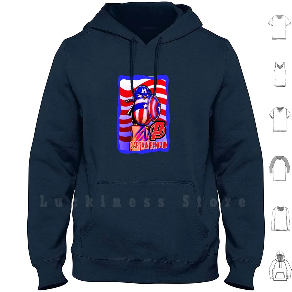 Толстовки с капюшоном капитан Пенкин супергерой|Мужские толстовки и свитшоты| |