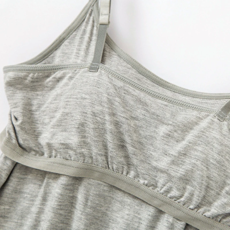 Майка женская со встроенным бюстгальтером мягкий эластичный Топ с эффектом