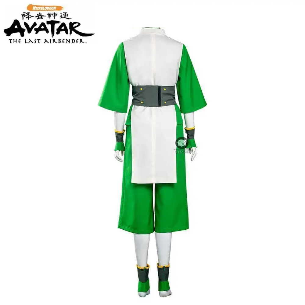 

Avatar The Last Airbender Toph Beifong Cosplay Costume Adult Halloween Costume Full Set Any Size