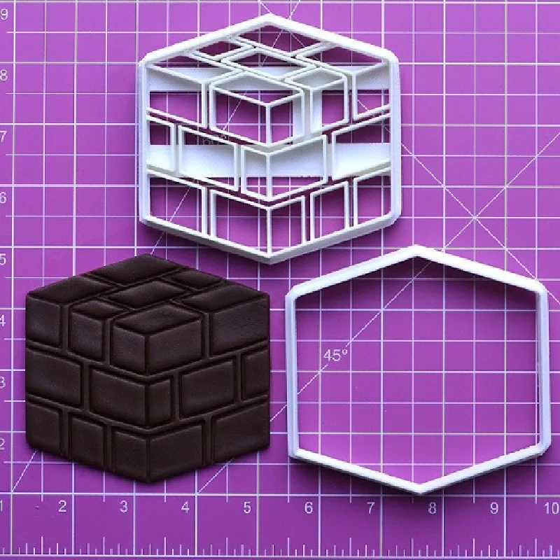 Пластиковая коробка для игры в Марио с 3D рисунком набор вырезания печенья виде