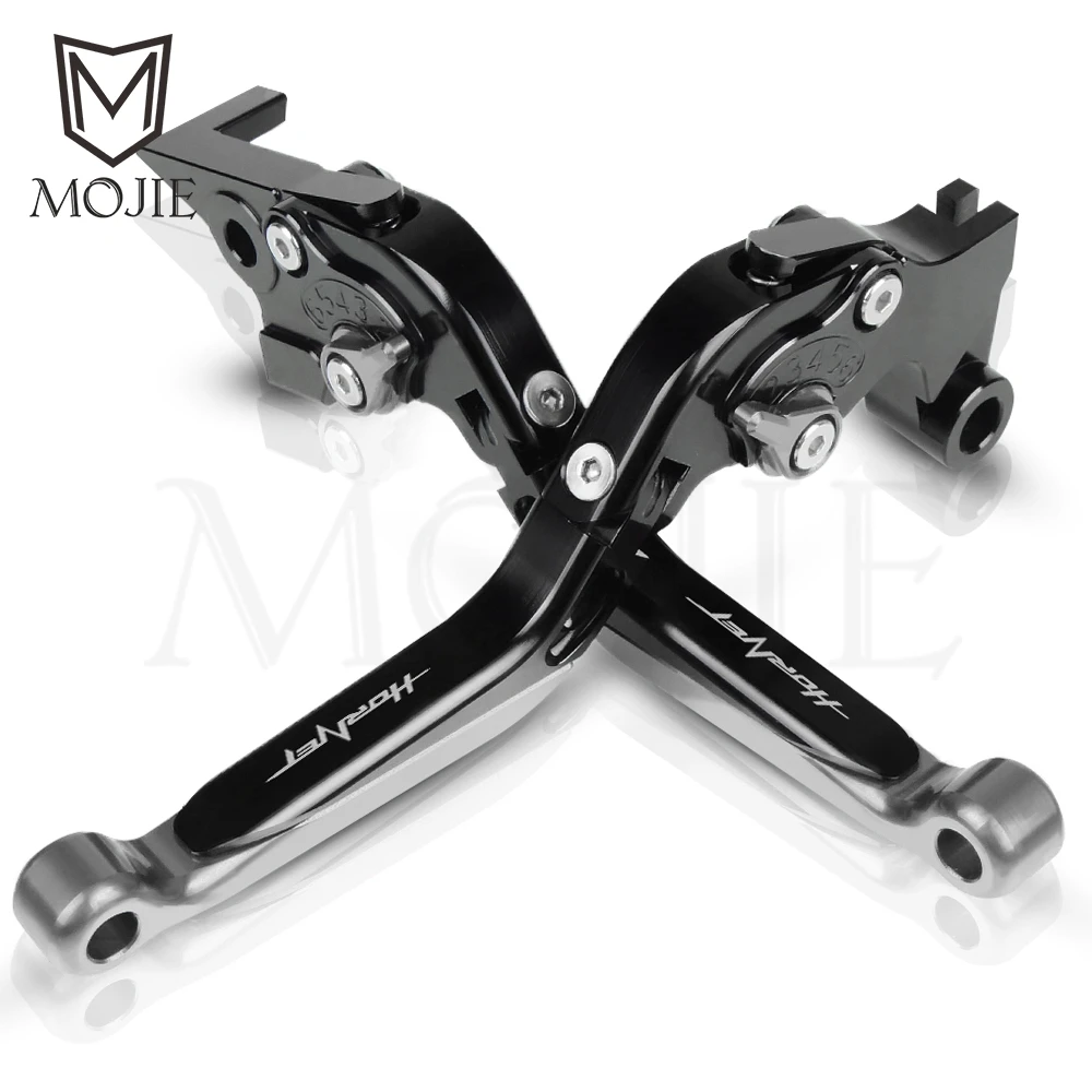 Black Titanium Мотоцикл с ЧПУ Рычаги тормозного сцепления для Honda CB600F Hornet CB 600F 600 F 2007-2013 2008 2009 2010 2011 2012 рычаги тормозного сцепления - Цвет: Black Titanium