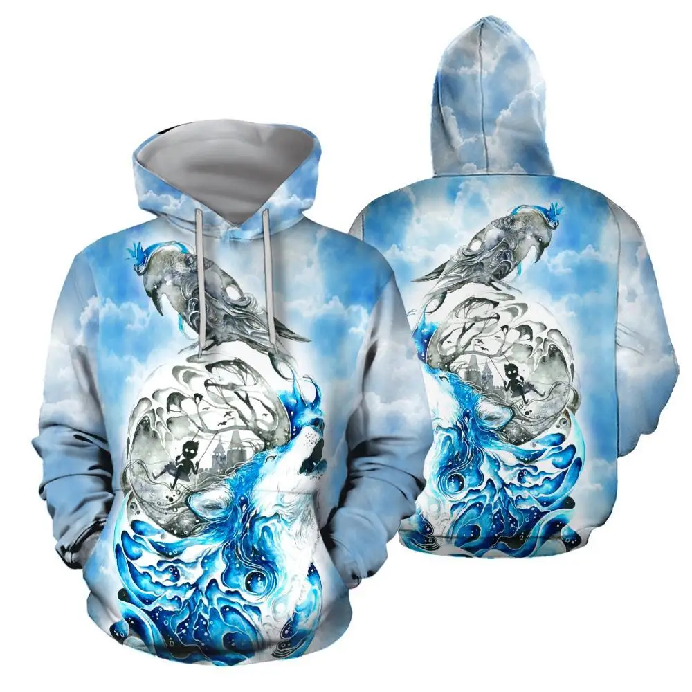 

Casual Hoodies 3D Printed Animal Blue Wolf Unisex Spring/Fall Harajuku For Men/Women Zip Hooded Pullover Funny Sweatshirt-03