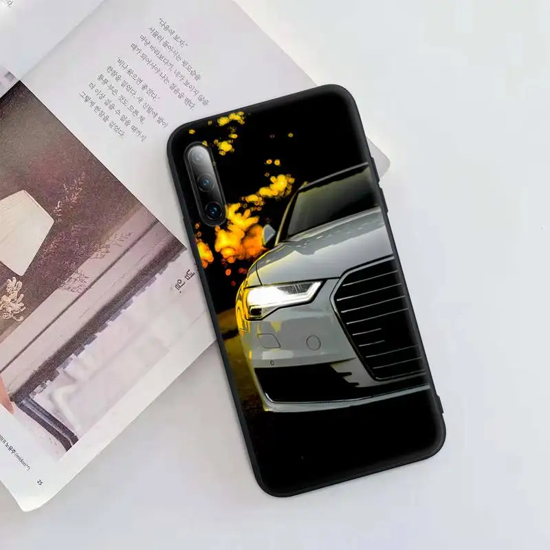 

RS Sports Car For Audi Black Matte Mobile Phone Case Cover For Redmi S2 4X 5 5A Plus 6 6A 7 7A 8 8A 9 9A