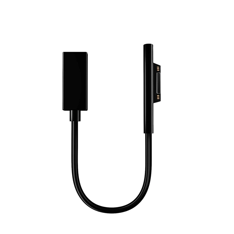 0 2 м женский USB-C зарядный кабель для Microsoft Surface Pro 6/5/4/3 поверхность ноутбука 1/2 45Вт