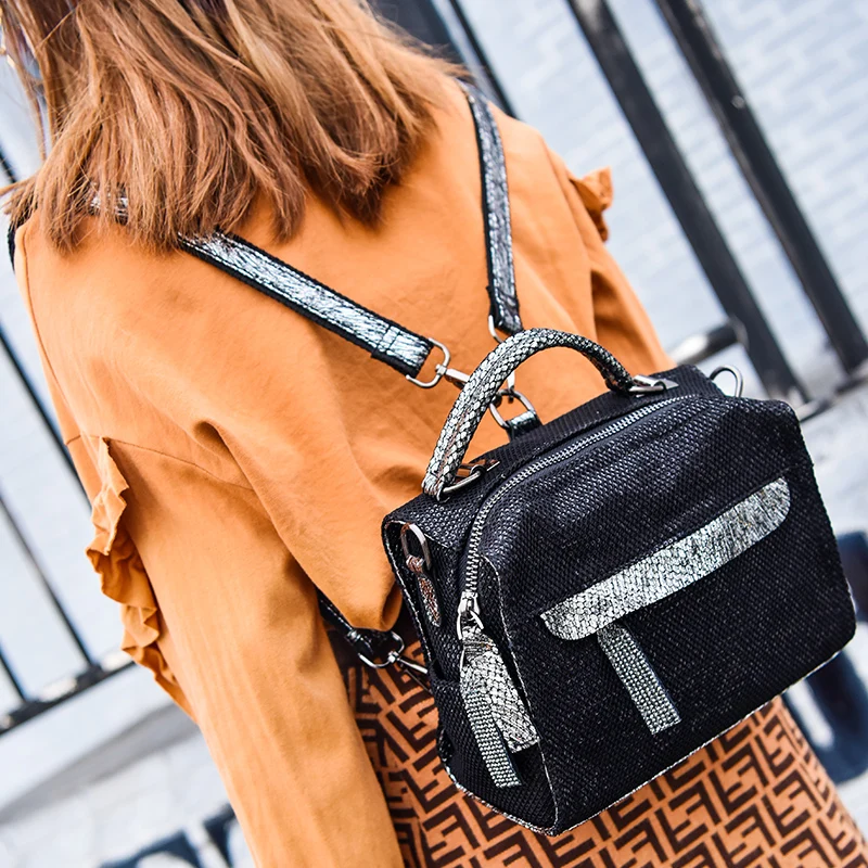 

New Designed Backpack for Women Fashion Schoolbag Ladies Luxury Crossbody Bag Casual Mini Travel Backpack 2019