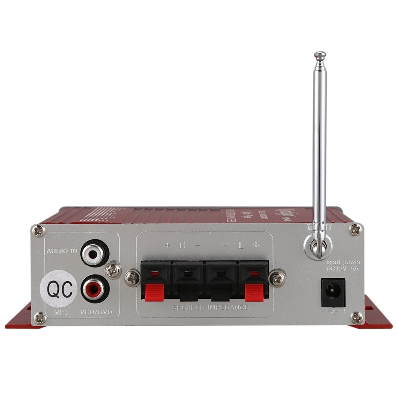 

Kentiger Hy-400 Hi-Fi Car Stereo Amplifier Radio Mp3 Speaker With Fm Lcd Display Power Player For Auto Motorcycle Remote Control