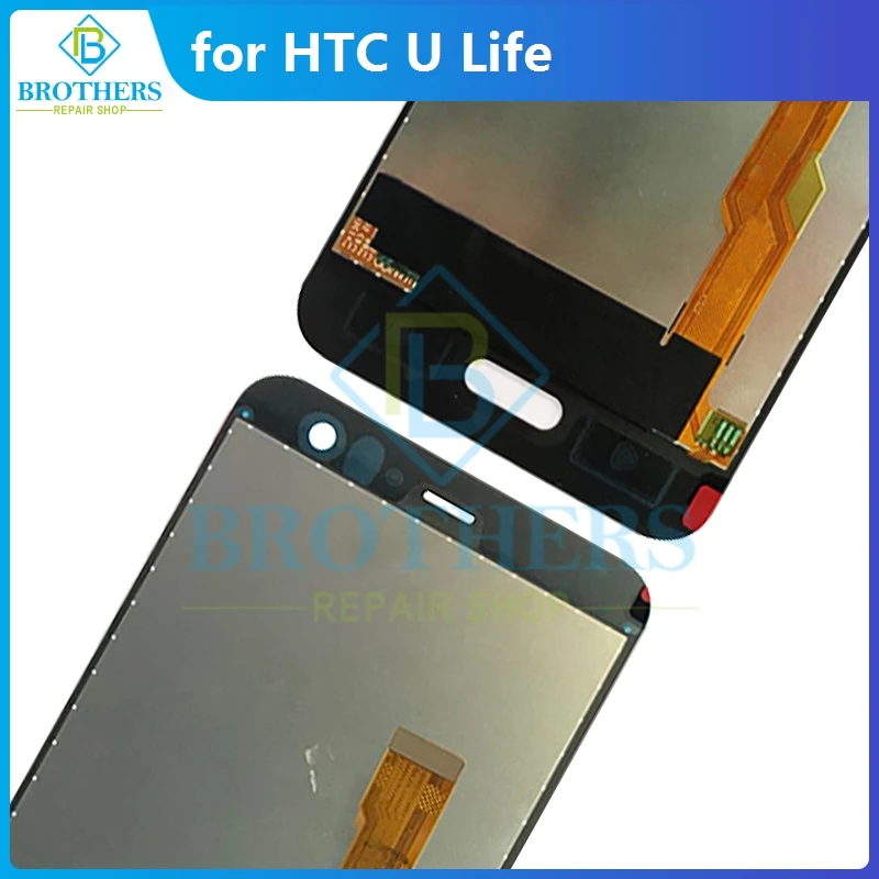 lcd screen for htc u life lcd display for htc u life touch screen assembly without frame touch digitizer phone replacement test free global shipping