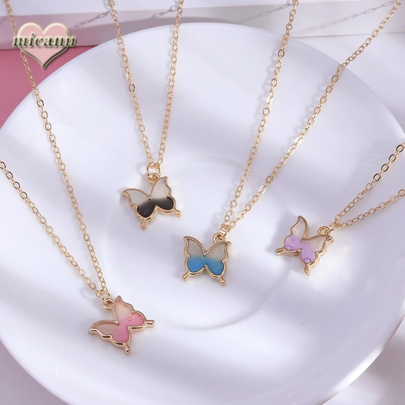 

Colar Butterfly Cute Bisutería Feminino Streetwear Korean Fashion Pink Long Une Pièce Envio Gratis Aesthetic Chain Pendant Sale