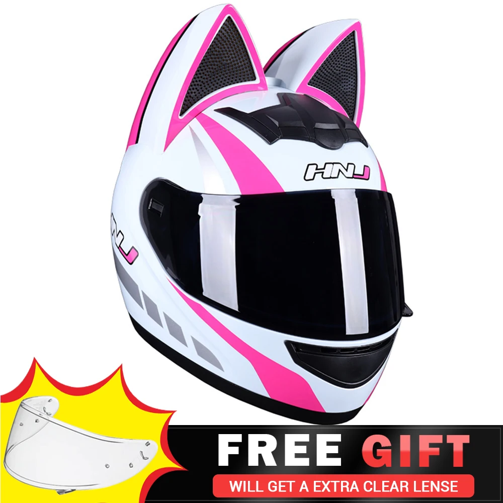 

8 Colour Motorcycle Helmet Men Women Casco Moto Dual Lens Motocross Capacete Full Face Motorcycle Accessories With Ear