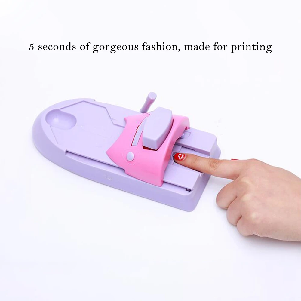 Принтер для дизайна ногтей профессиональный принтер набор штамповки