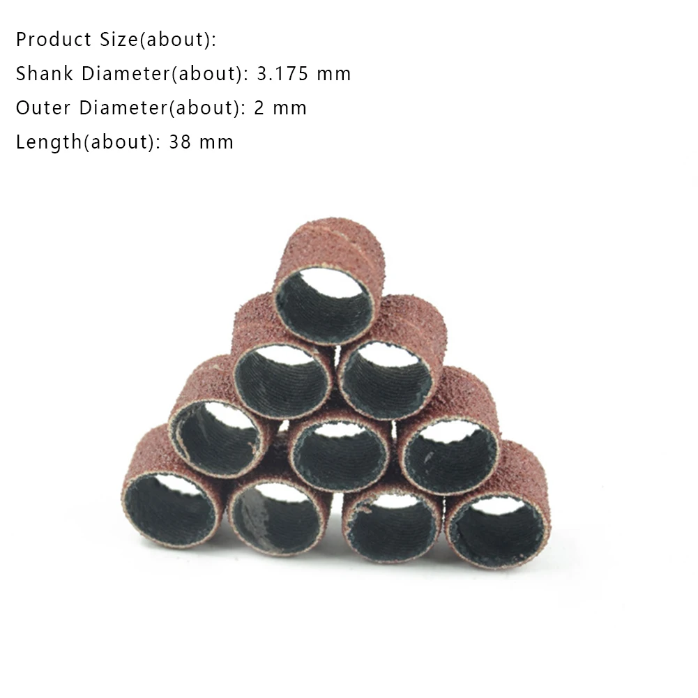 

132pcs DIY Lightweight Practical Accessories Portable Woodworking Drum Sanding Kit Rotary Tools Abrasive Sleeves Metal Polishing