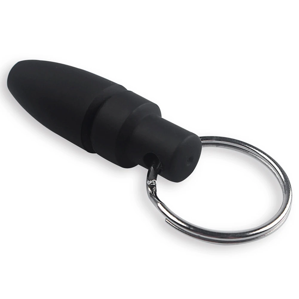 

Pocket Cigar Punch Cutter With Key Ring Clip Rubber Portable Cool Gadgets Accessories Blade Chain Draw Hole