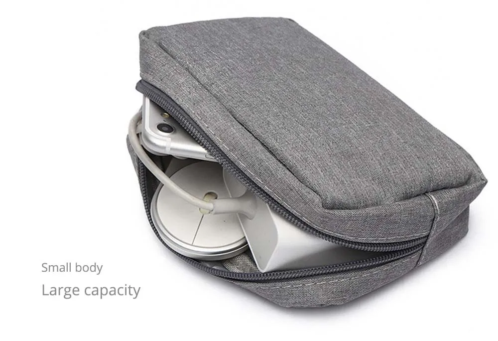 Travel Accessories Portable Bag Digital USB Cable Charger Earphone Pouch Storage Organizer Bag Case Small Items Packing Storage