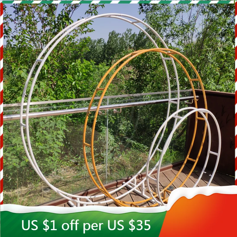 

Свадебная АРКА из кованого железа, двойная стойка, Цветочная дверь, полка, дуга, Свадебный уличный садовый фон, украшение на день рождения