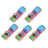 5pcslot dc 12v time delay relay ne555 time relay shield timing relay timer control switch module car relays