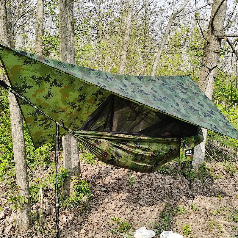 

2 шт., парашютный гамак с москитной сеткой