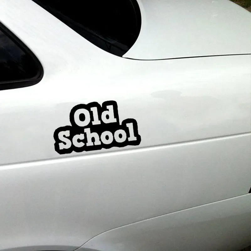 Виниловая наклейка на автомобиль старой школы персонализированные