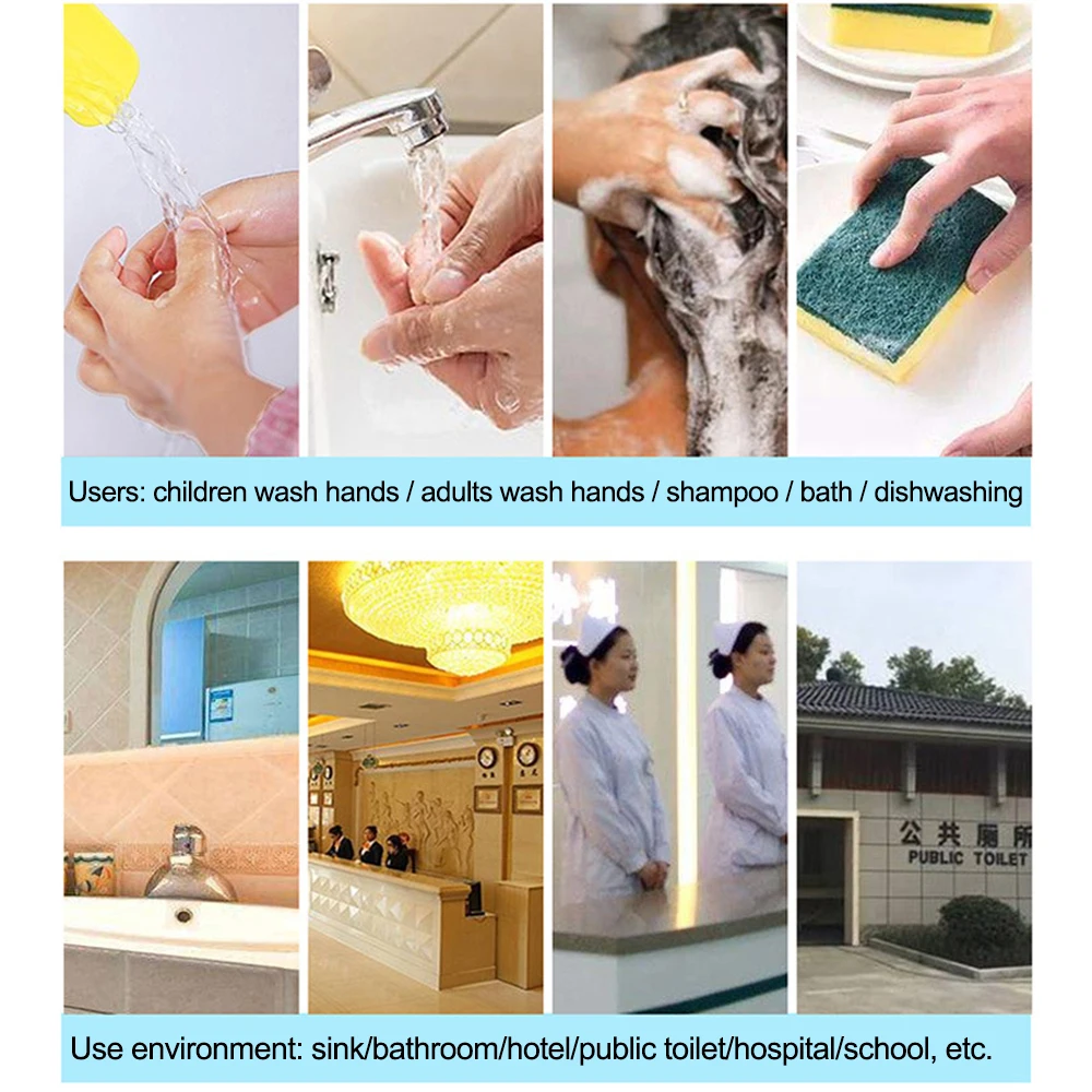 

Touchless Automatic Foam Soap Dispenser USB Charging Smart Infrared Sensor Hand Sanitizer Washing Machine for Children/Adult