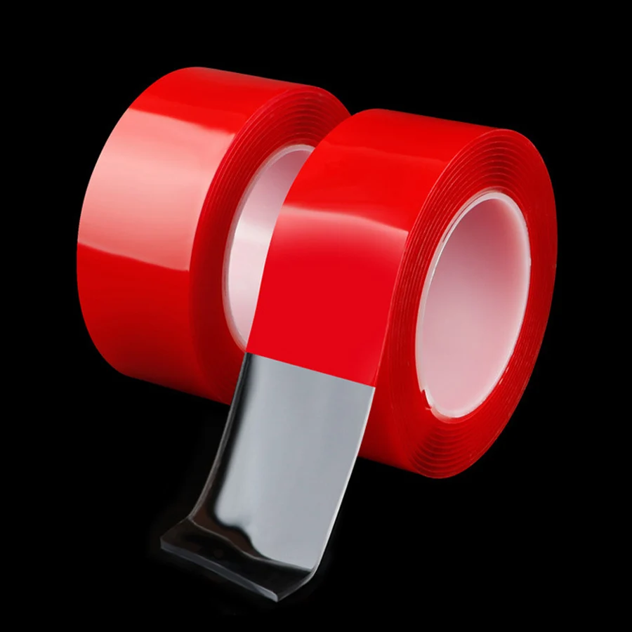 Моющаяся многоразовая волшебная лента Nano Клейкая Двусторонняя наклейка не