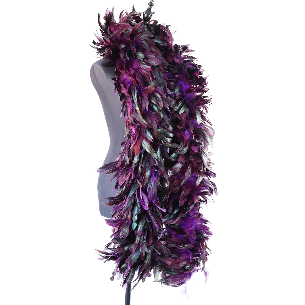 2 ярдов петушиные перья боа 200 г куриного для карнавала вечерние платье одежда