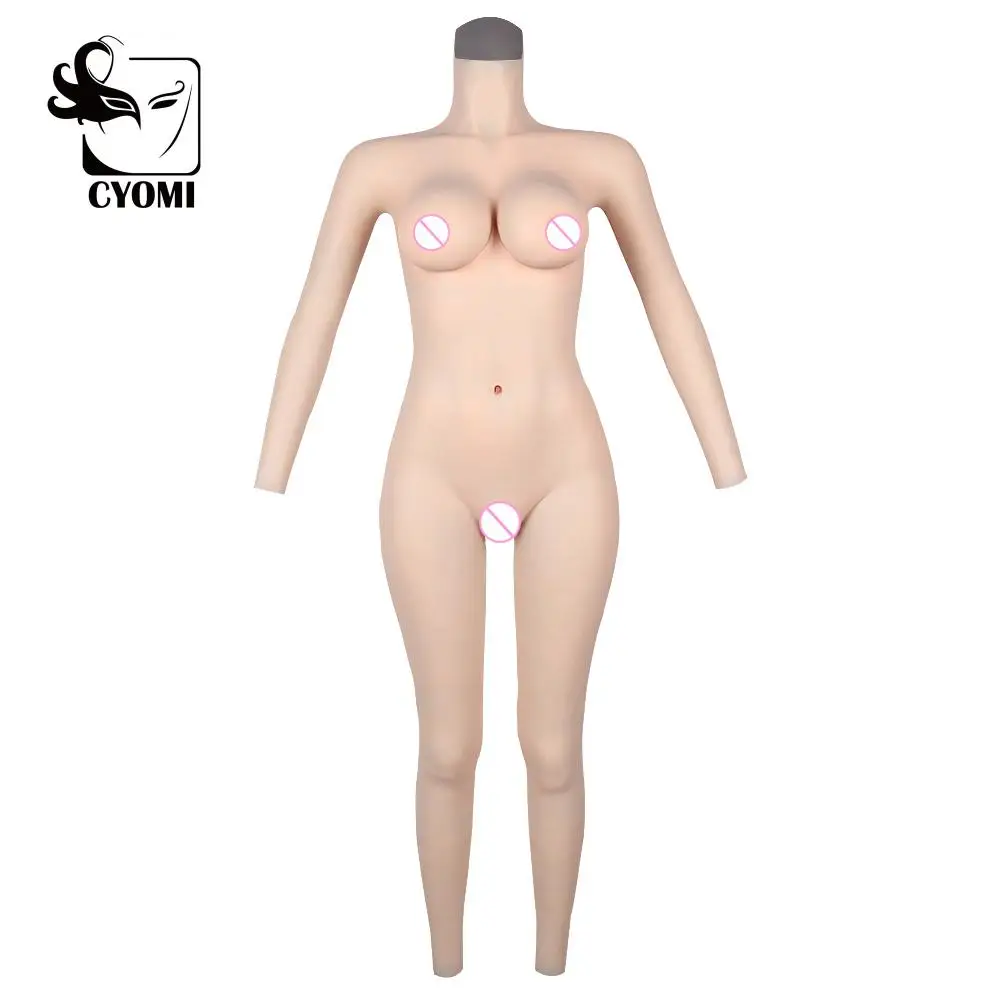 CYOMI D чашка силиконовые груди 9 точек боди с руками искусственная вагина формы