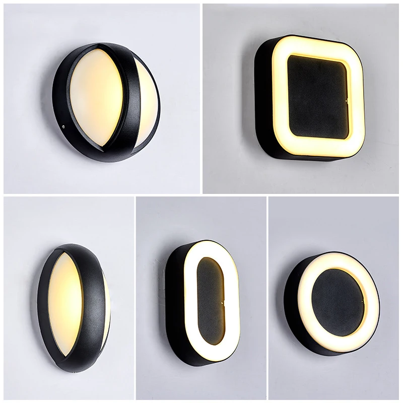 Открытый алюминиевый светодиодный настенный светильник водонепроницаемый IP65