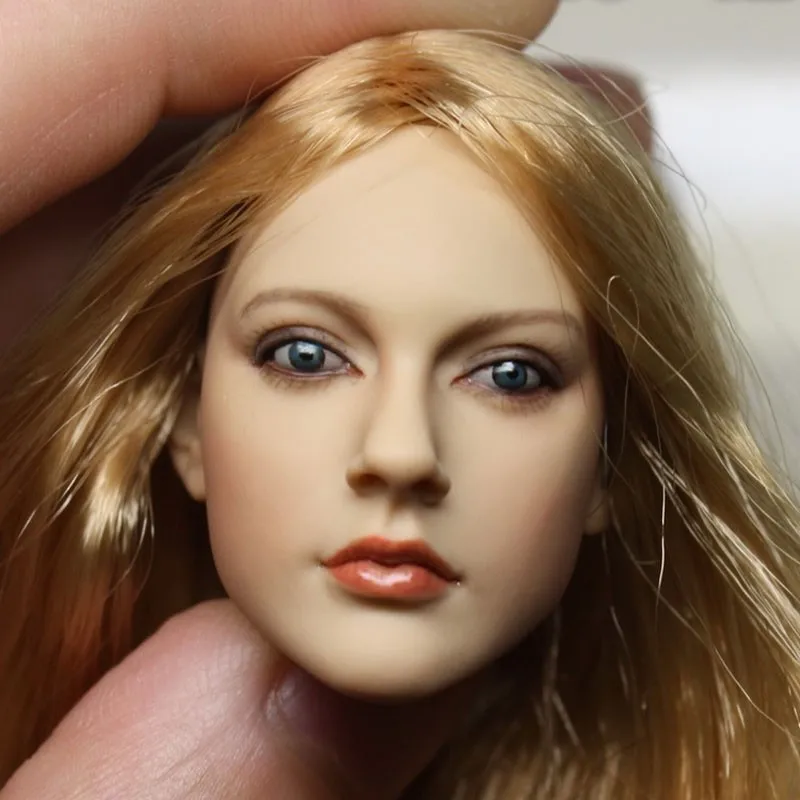 1:6 масштаб головы sculpt голова вырезка модель женщины молодой CY девушка 13-12 для 12