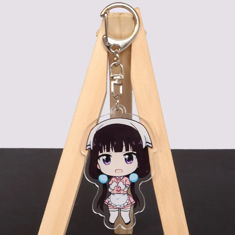 Аниме смесь S брелок мультяшная фигурка Sakuranomiya Maika Kaho акриловая подвеска