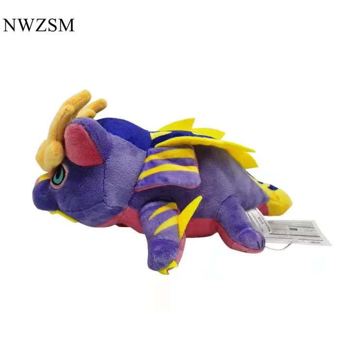 

Game Monster Hunter Rise Plush Toys Soft Stuffed Tiger Dragon Ailu Cat Doll For Children Birthday Christmas Gift