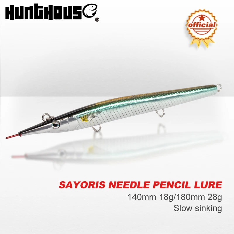 Hunthouse Sayoris Z99 карандаш стикбейт 14 см 18 рыбы иглы длинные Литой Рыбалка приманки