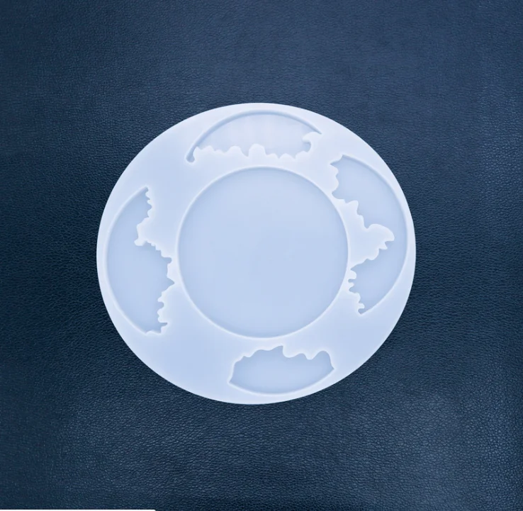 

Wavy Coaster Round Oval Square Shaped Irregular UV Resin Molds Jewelry Molds DIY Resin Jewelry Accessories