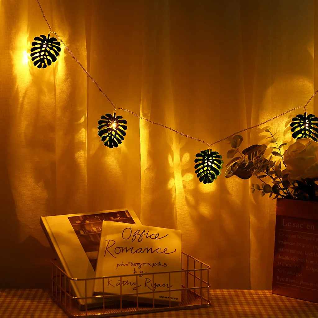 10 Светодиодный светильник с металлическим абажуром для спальни Рождественский