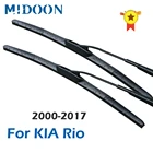 Гибридные щетки стеклоочистителя MIDOON для KIA Rio DC  JB  UB Fit с крючковыми ножками от 2000 до 2017
