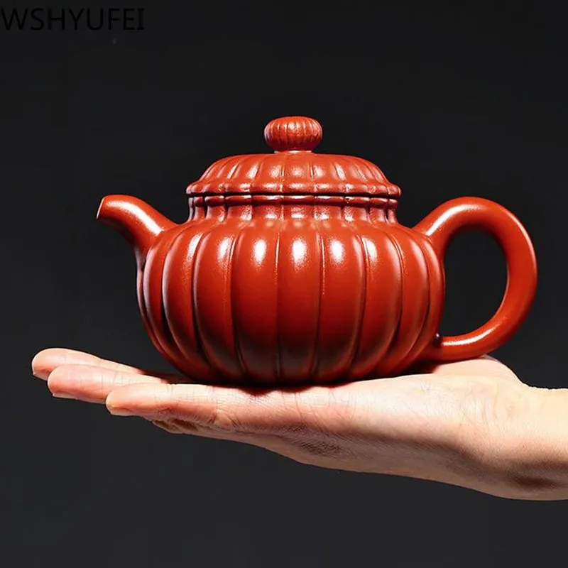 Фиолетовый Глиняный Чайник WSHYUFEI Yixing сырая руда фиолетовая грязь чайный горшок