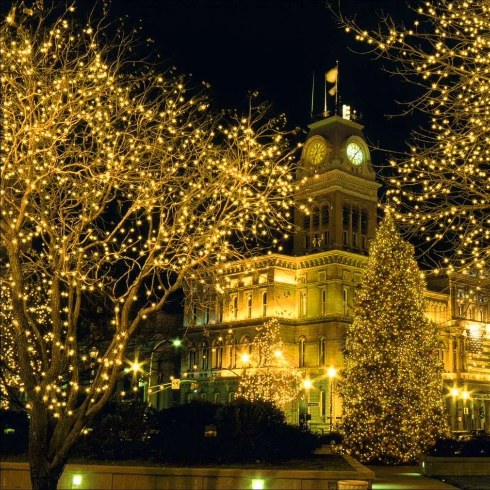 

120 LED 12m LED Light String DC Plug Application in Christmas Decoration Company Crafts Gifts Garden Decoration