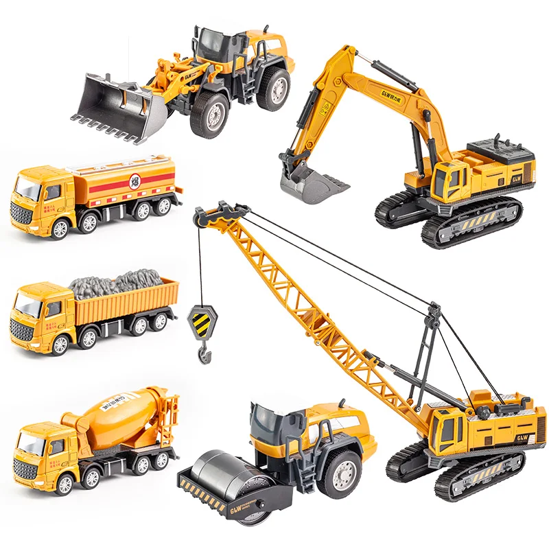 Детская городская техника бульдозер кран автомобиль грузовик строительная