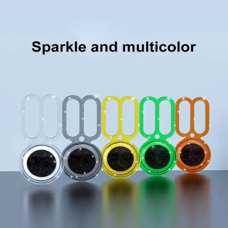 

For Apple Airtag Case Silicone Protective Sleeve Keychain Shockproof Cover For Apple Tracker TPU Anti-Lost Device Airtag Case